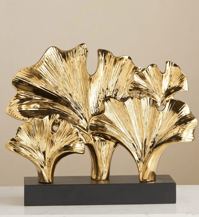 Gold Decor Sculpture